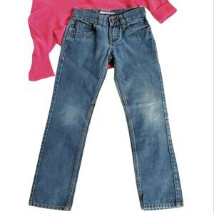 Tommy Hilfiger Kids Jeans Girls Size 8 Blue Denim Rebel Skinny Mid Rise Casual